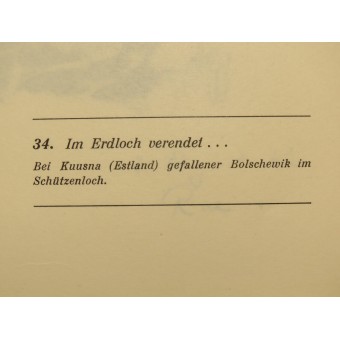 Raebiger - La KIA rosso soldato dellesercito bei Kuusna- Estonia. Espenlaub militaria